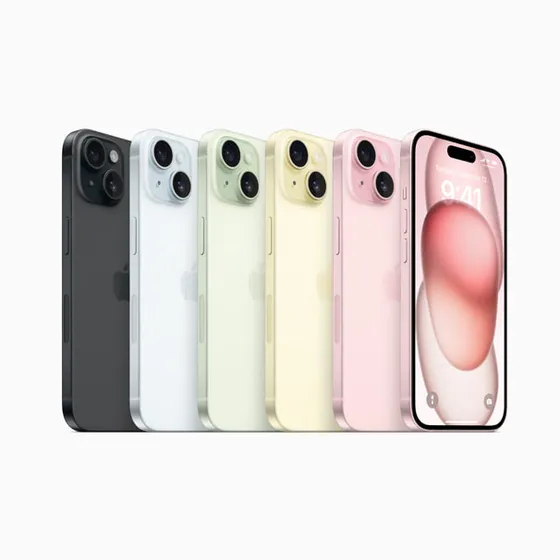 iPhone 15 — official Apple product image